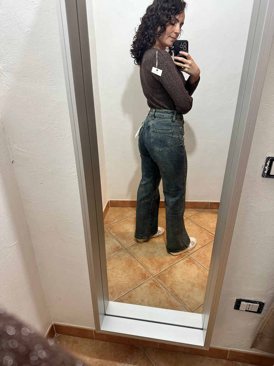 Jeans palazzo 9119