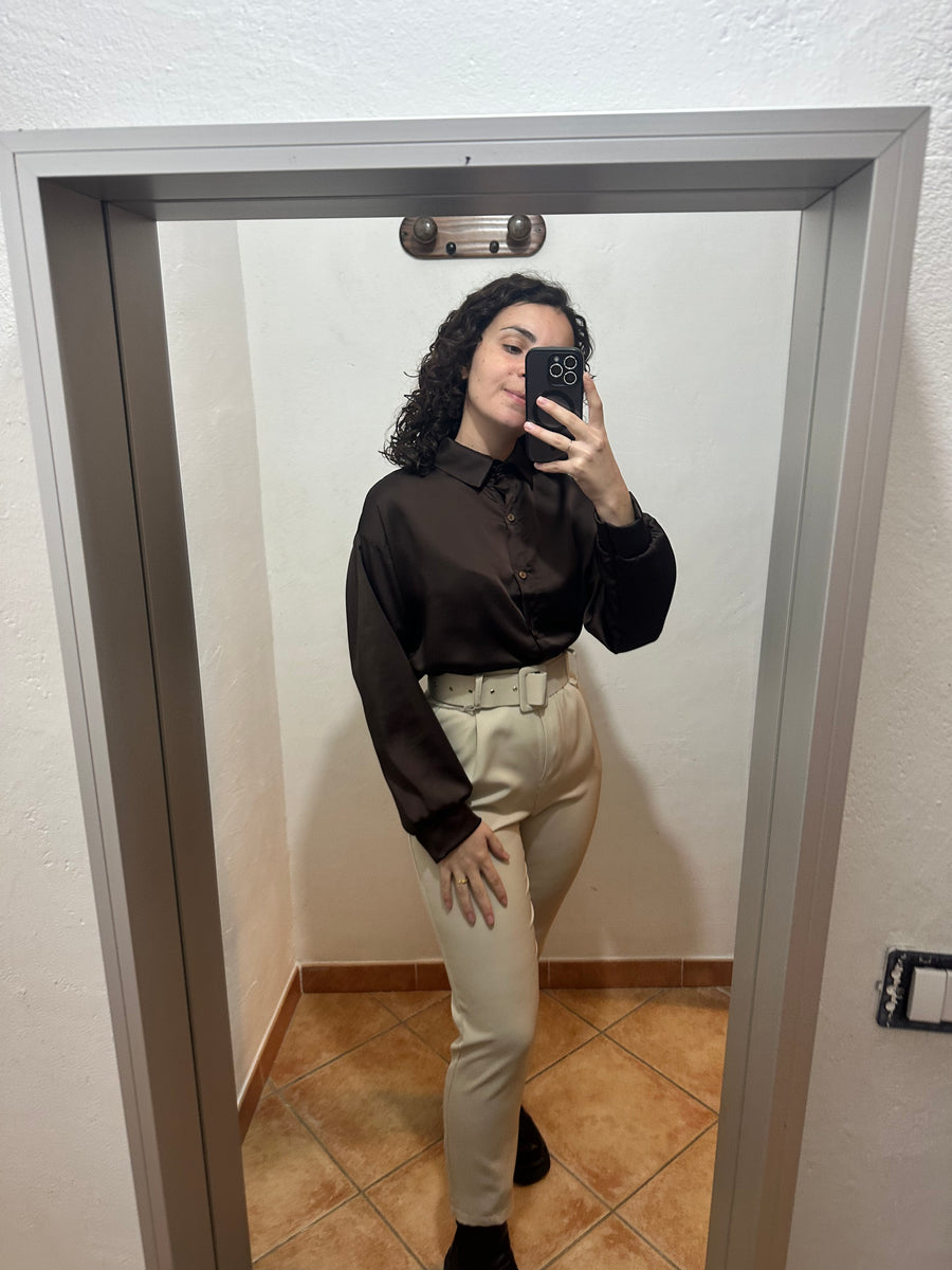 Camicia simil raso classic