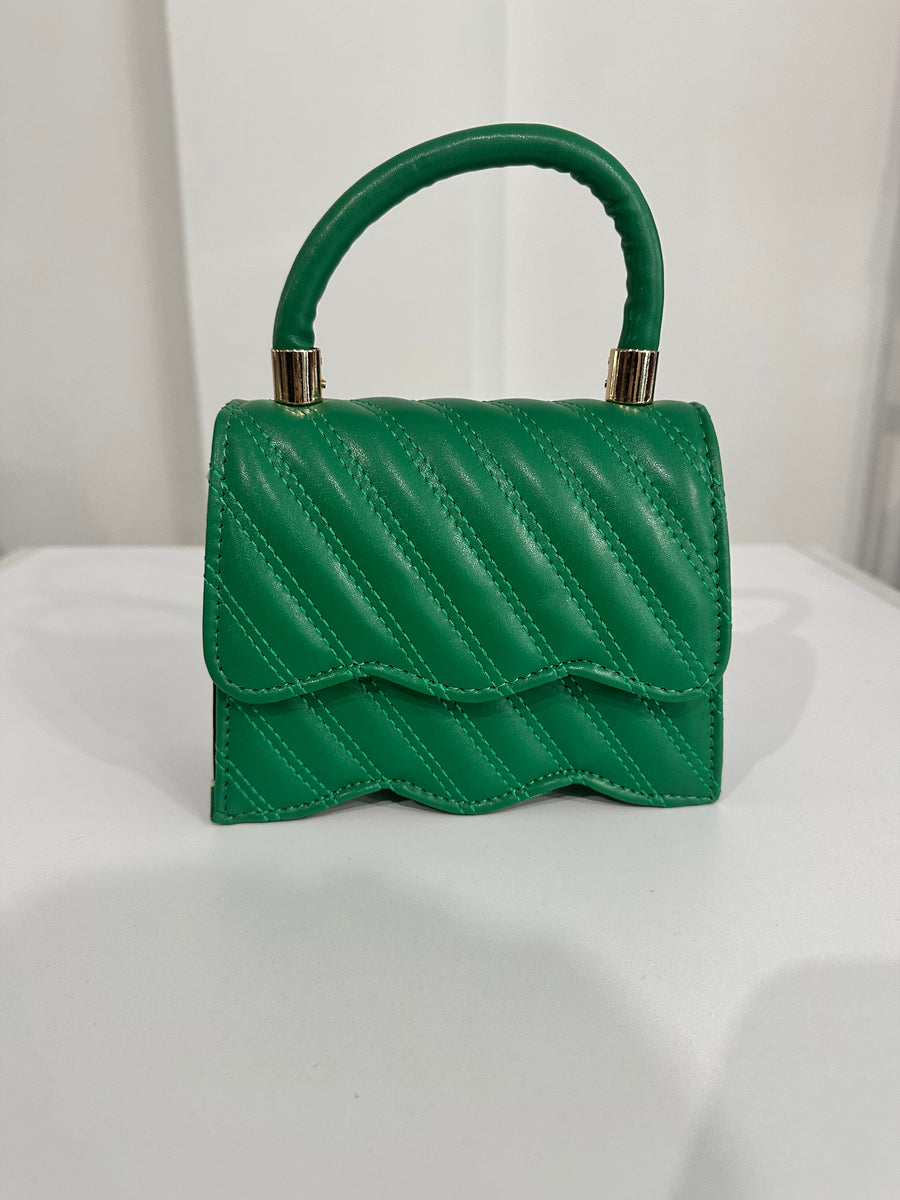 Minibag onda verde smeraldo