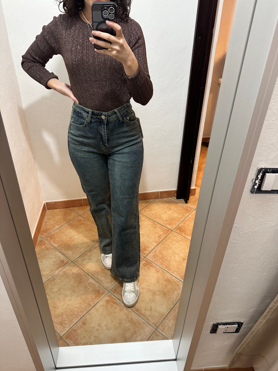 Jeans palazzo 9119