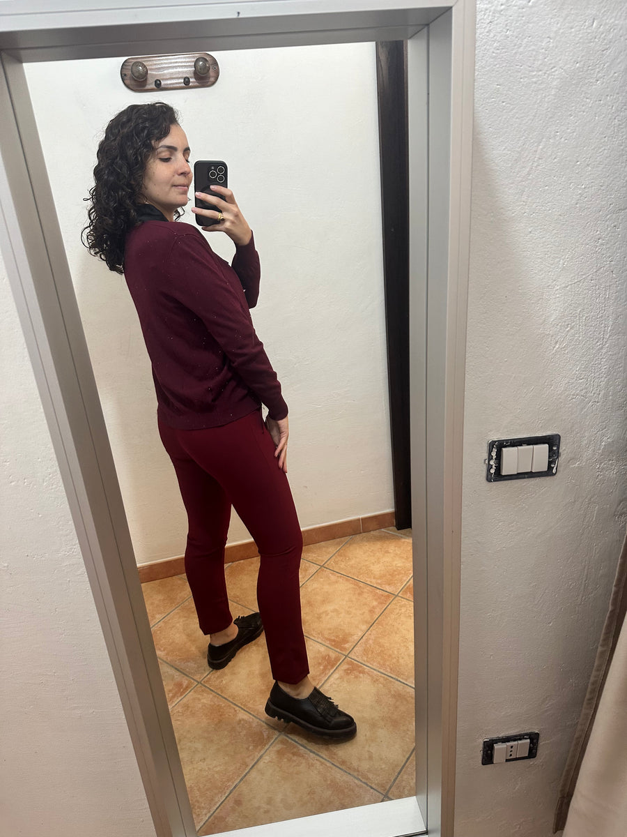 Cardigan lurex bottoncini gioiello