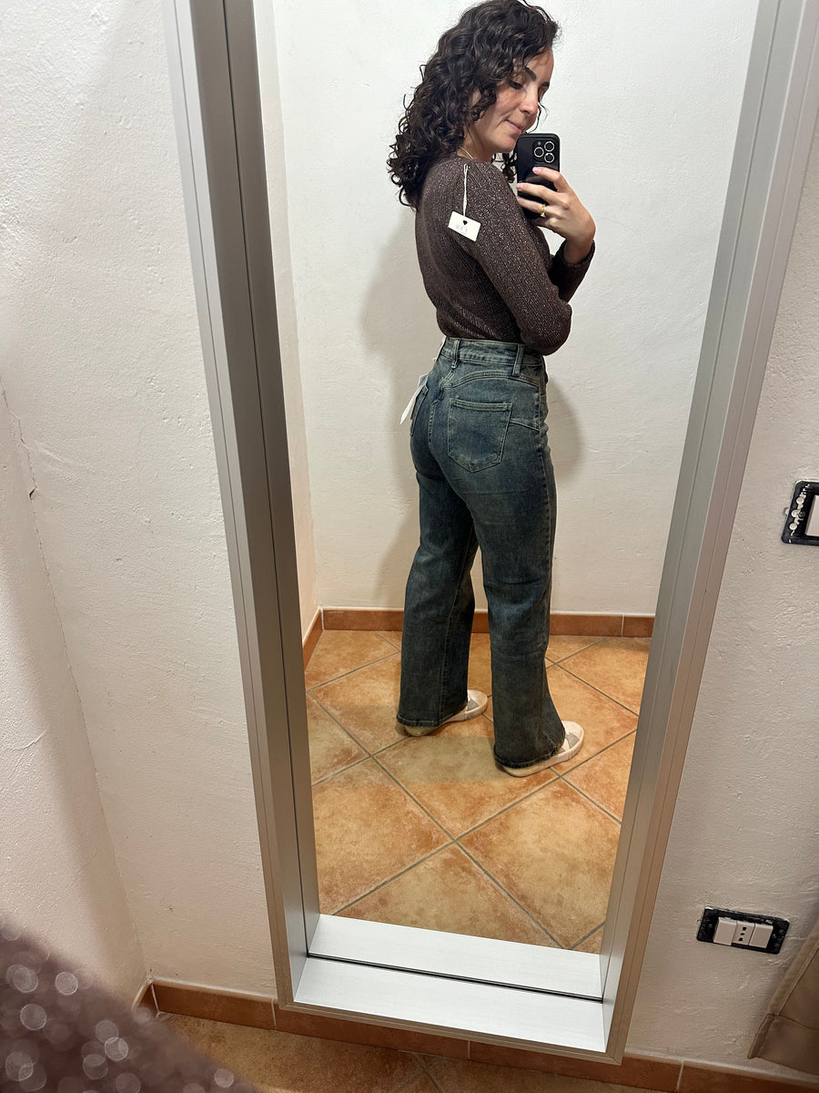Jeans palazzo 9119