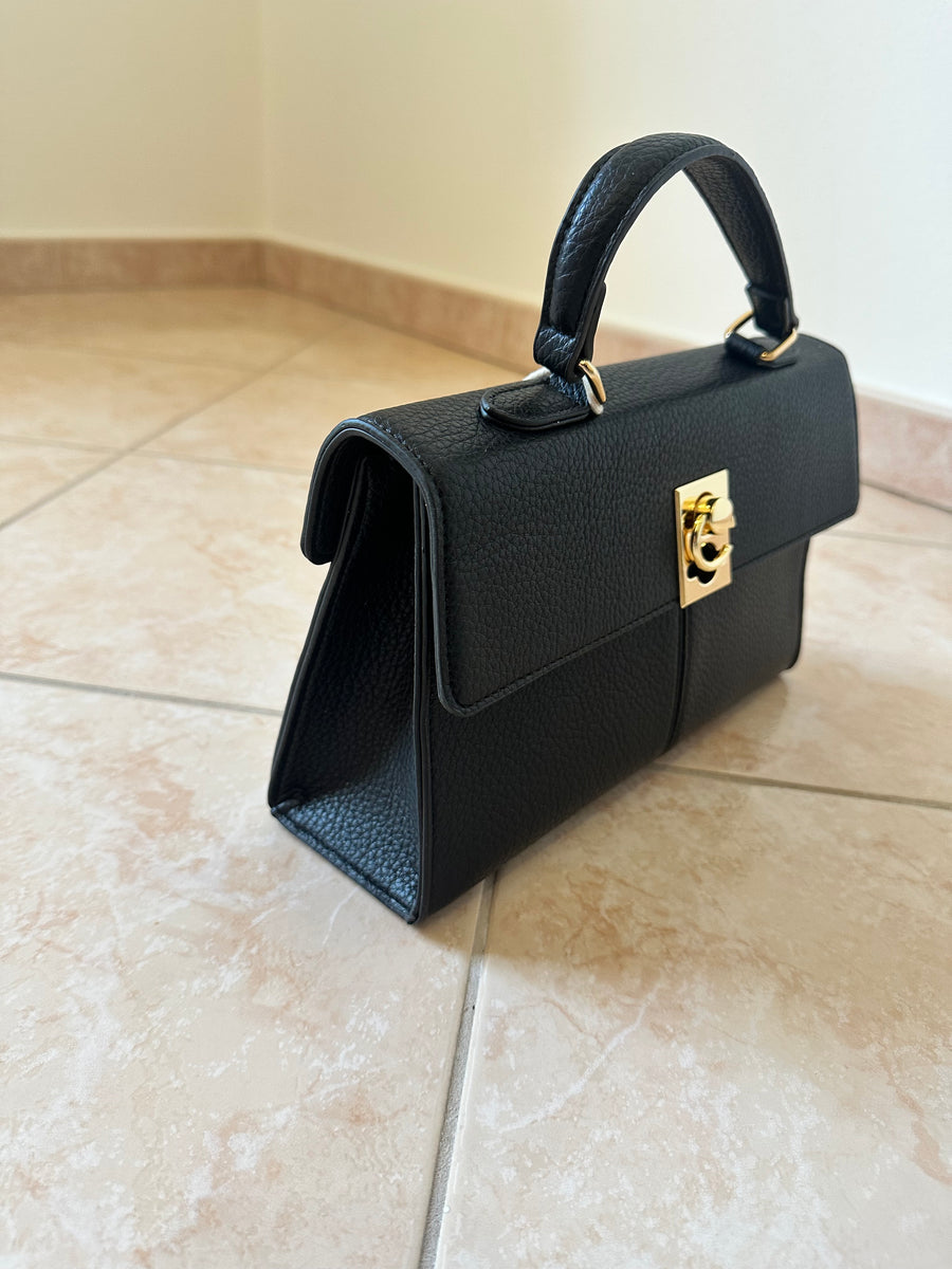 Borsa con chiusura gancetto a C