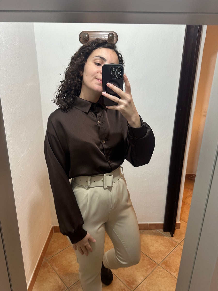 Camicia simil raso classic