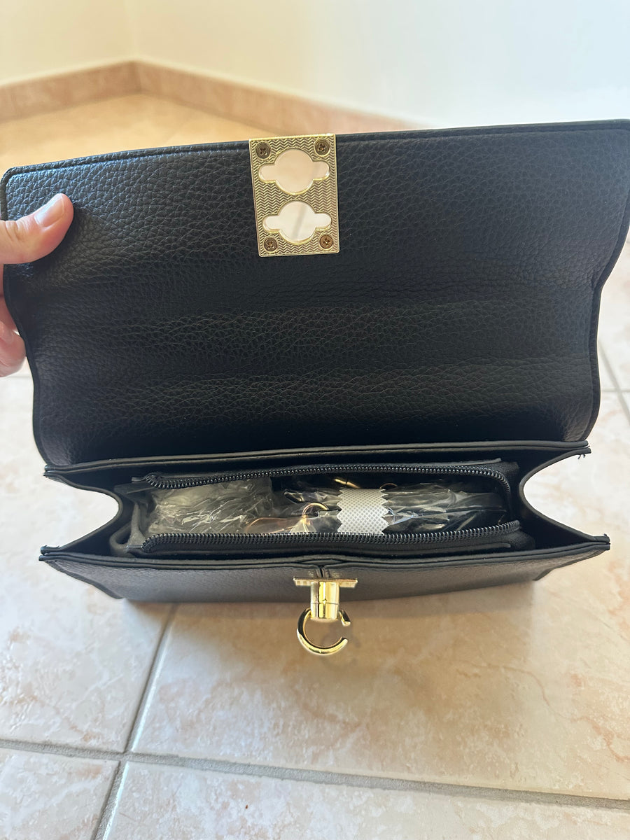 Borsa con chiusura gancetto a C