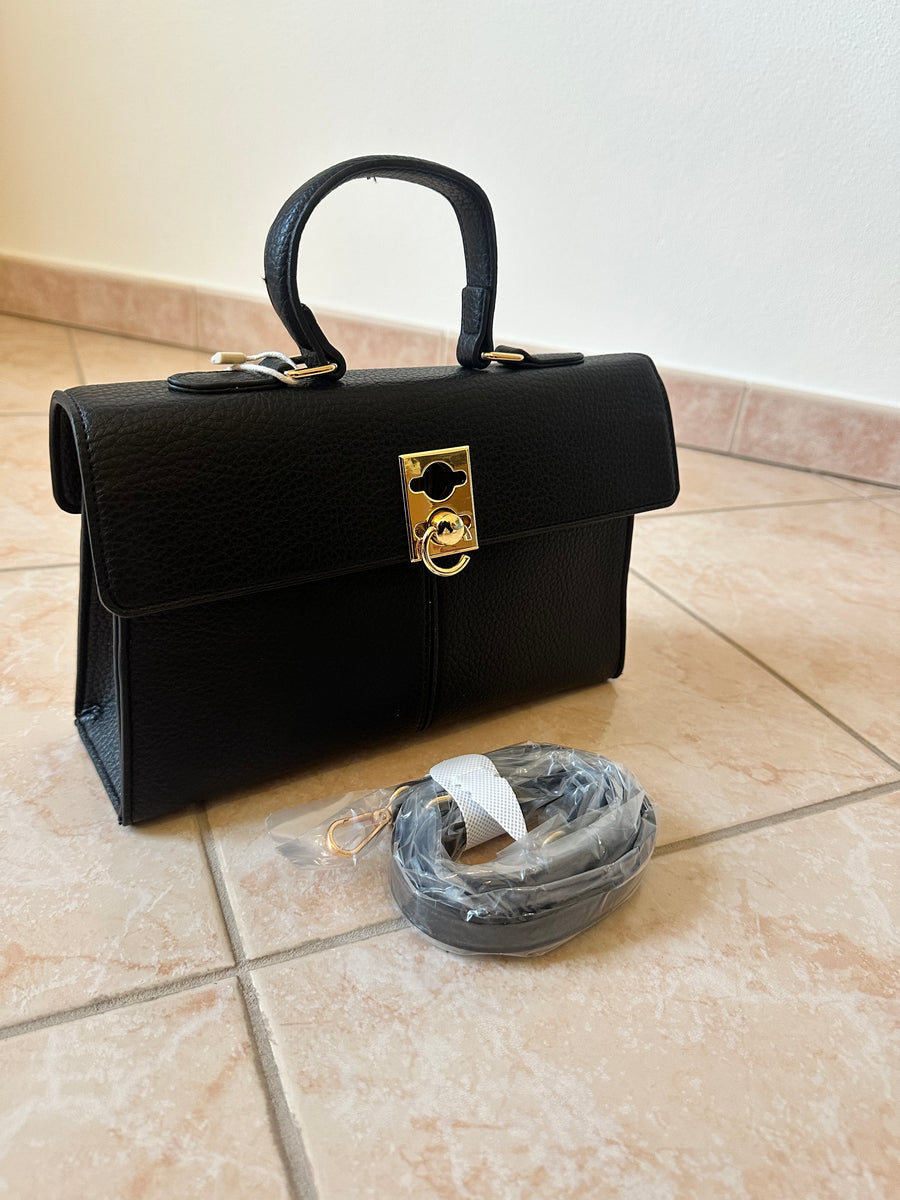 Borsa con chiusura gancetto a C