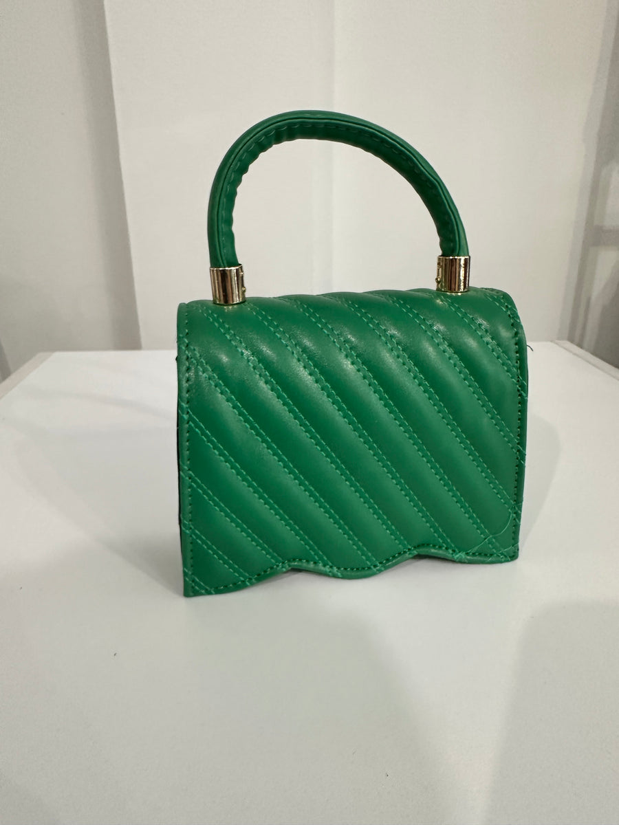 Minibag onda verde smeraldo