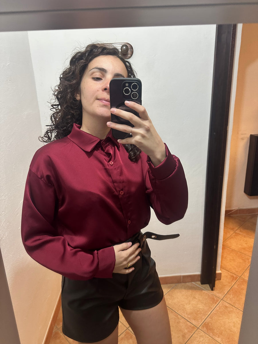 Camicia simil raso classic