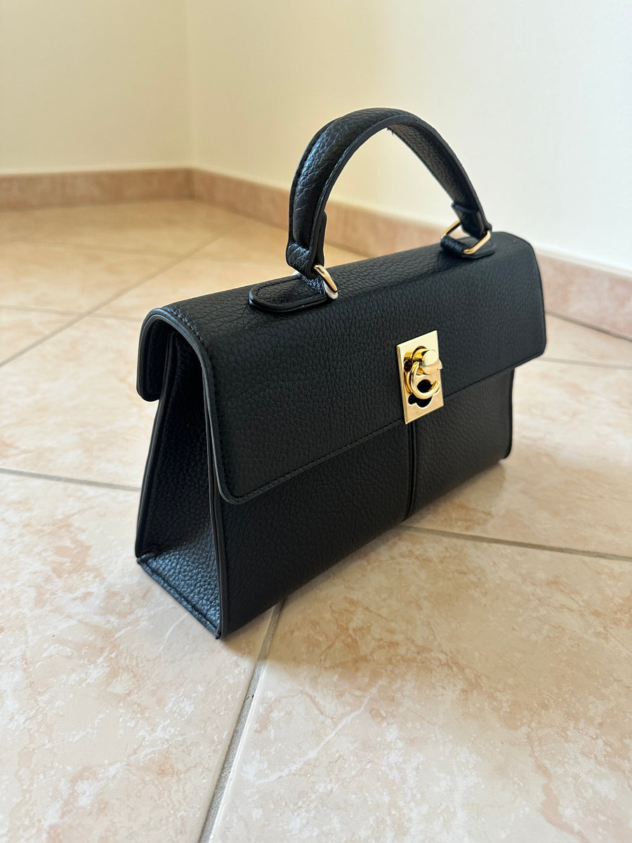 Borsa con chiusura gancetto a C