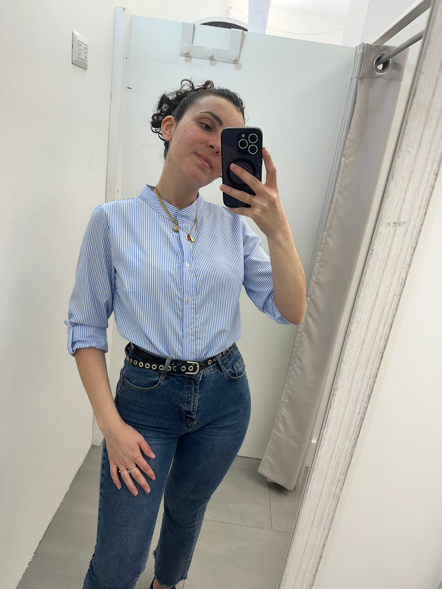 Camicia coreana righine