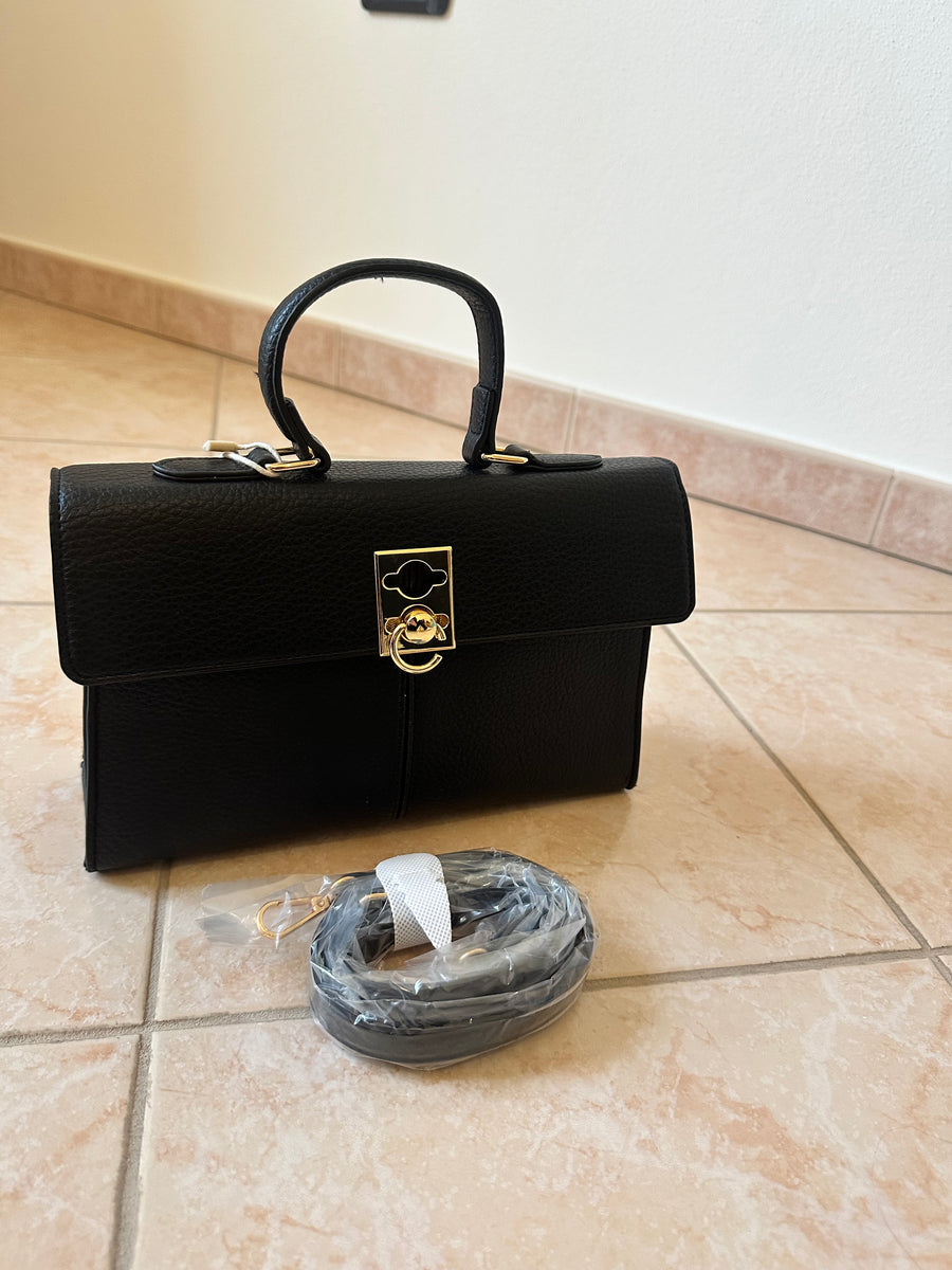 Borsa con chiusura gancetto a C