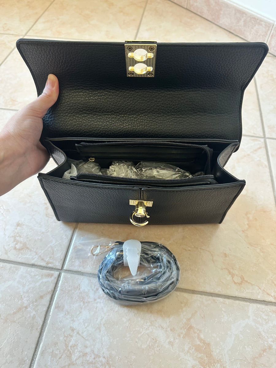 Borsa con chiusura gancetto a C