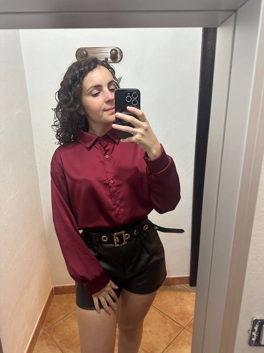 Camicia simil raso classic