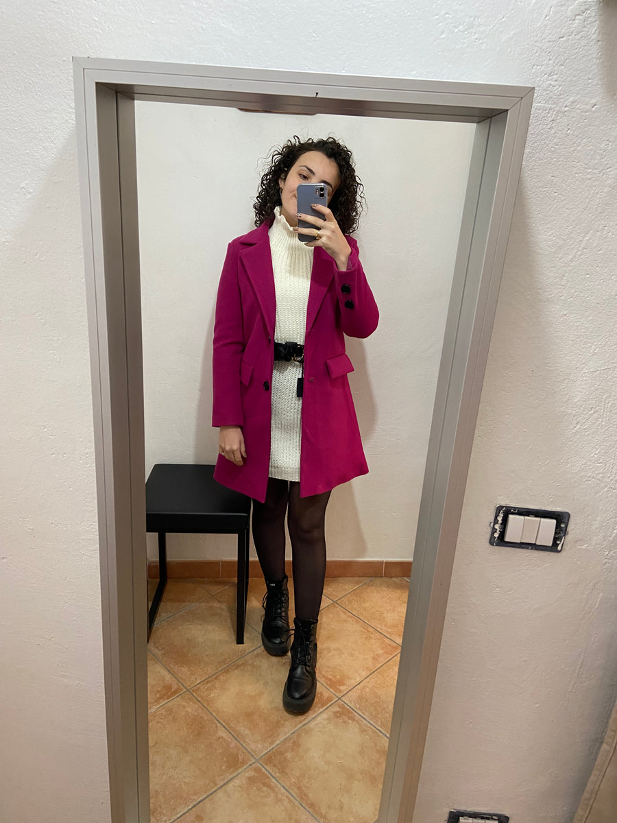 Cappotto taglie viola