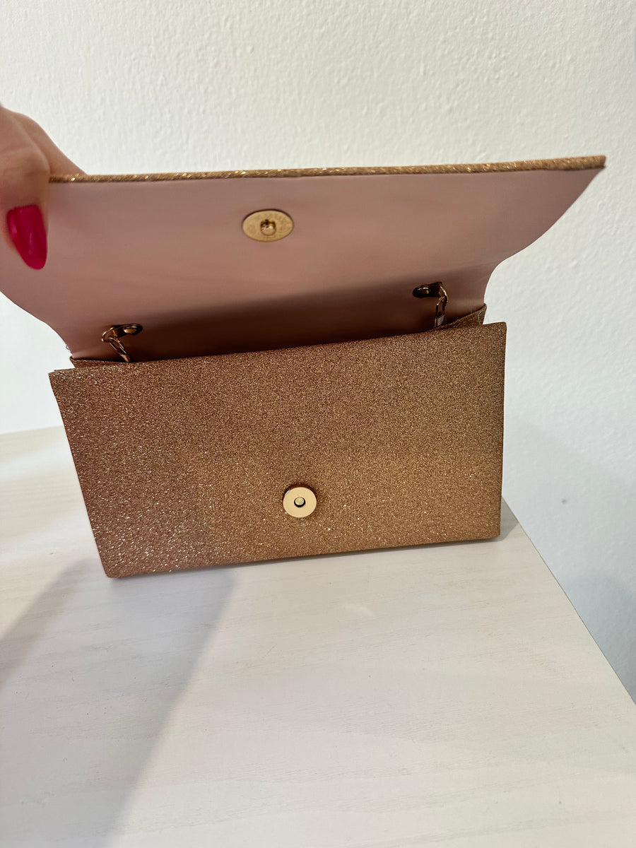 Pochette cerimonia lurex