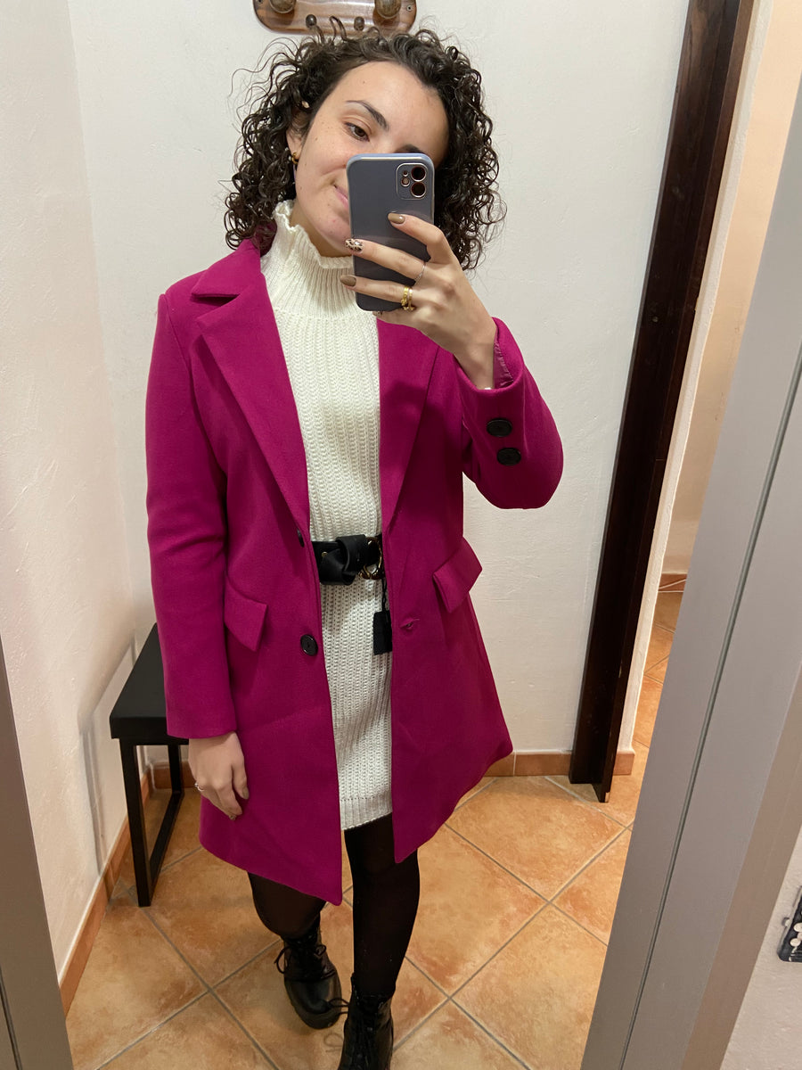 Cappotto taglie viola